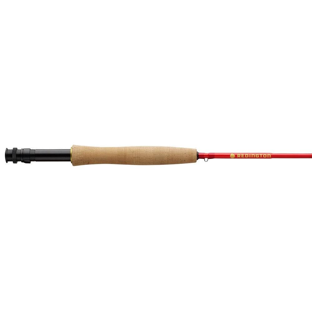Trailblazer travel rod disassembled into six sections with tube