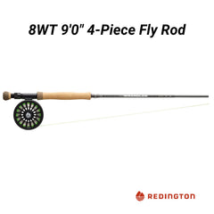 Redington Wrangler Crosswater reel with smooth drag for controlled fights.
