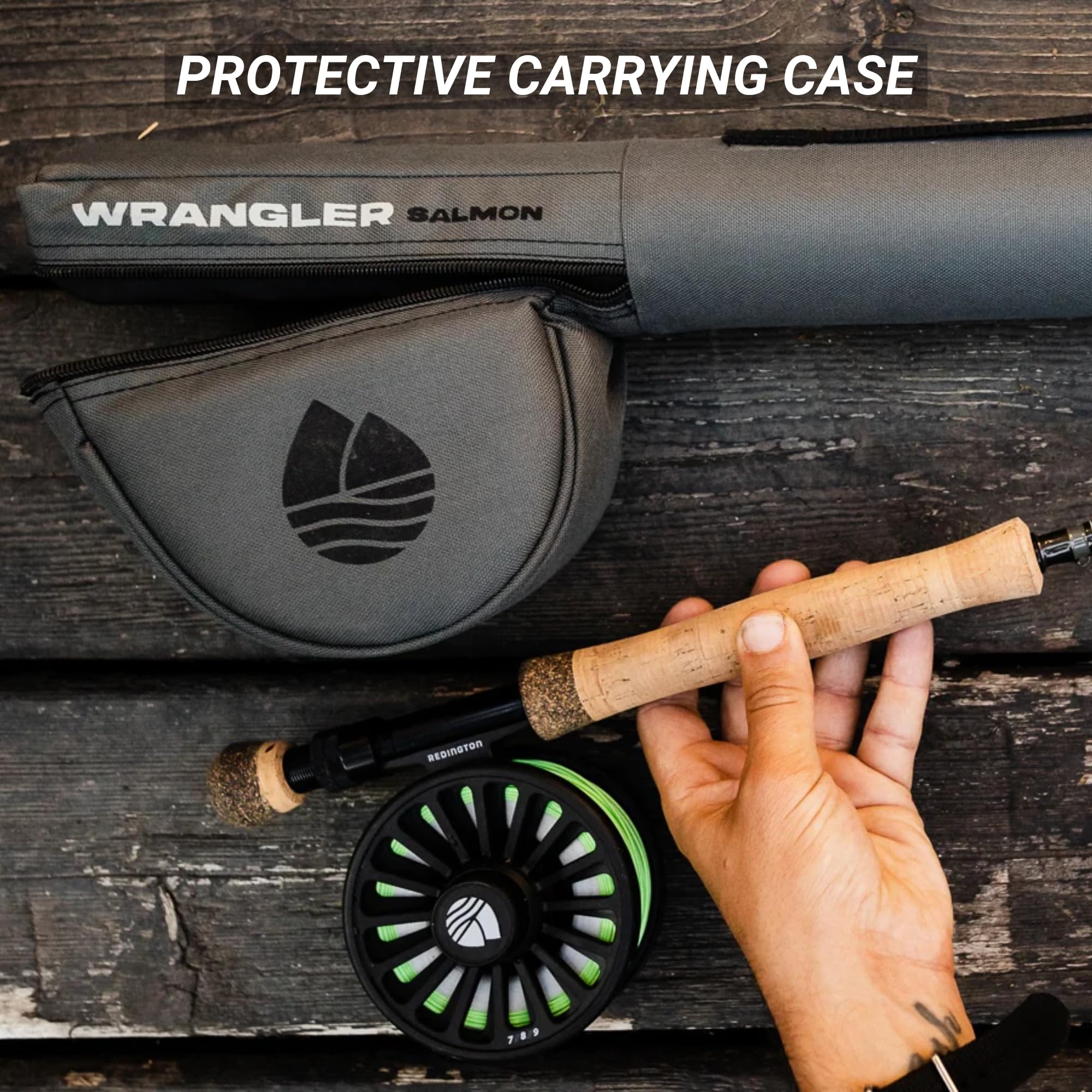 Redington Wrangler Powerflex leader provides precise presentations.