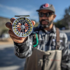 Redington ZERO reel clicker drag provides smooth resistance during thrilling runs.