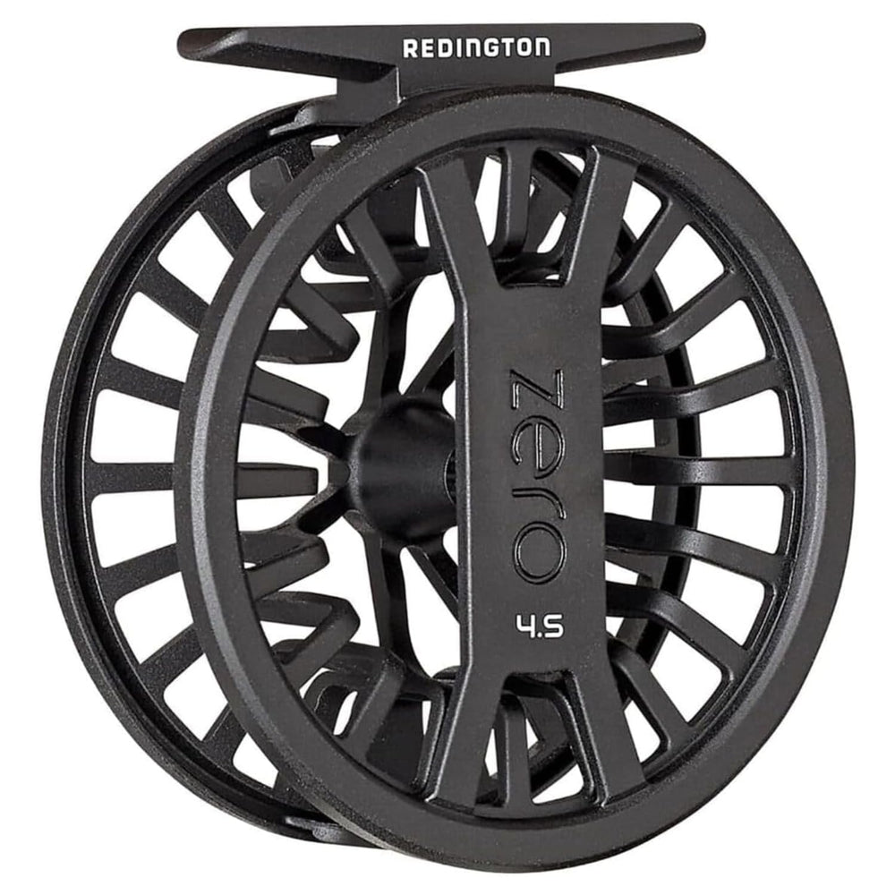 Redington ZERO large arbor improves line retrieval and reduces memory during fast trout runs.
