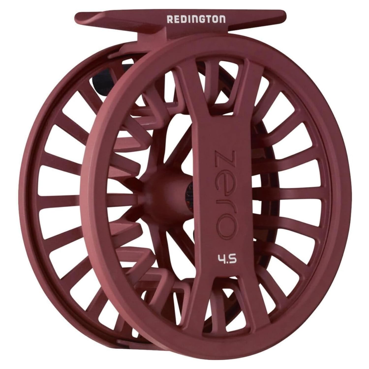 Redington ZERO reel showing clicker drag system for smooth line resistance