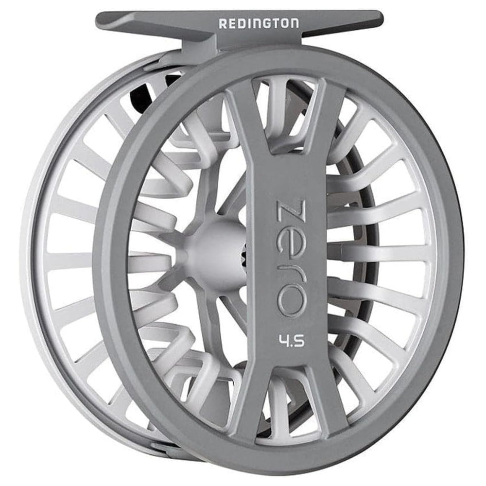 Redington ZERO reel demonstrates smooth clicker drag for fighting runs.