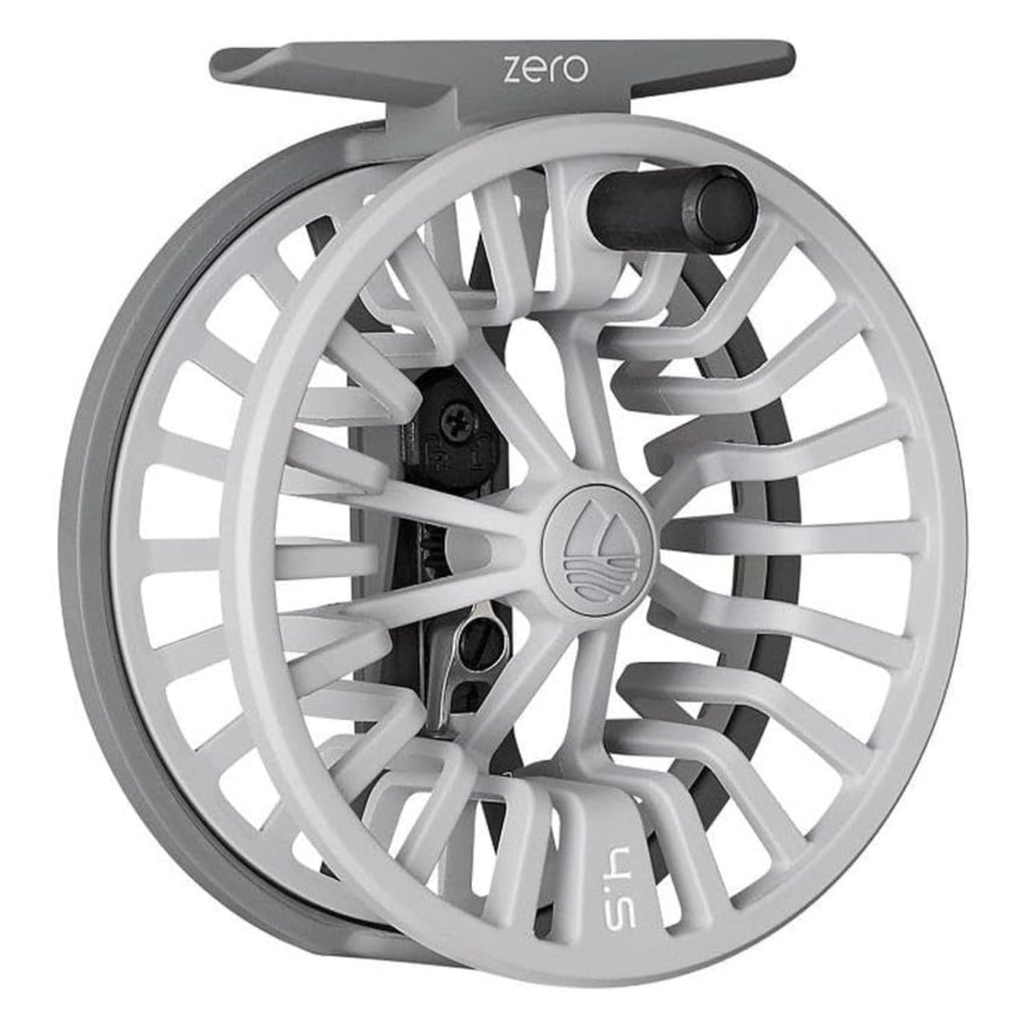 Redington ZERO reel close-up highlighting lightweight trout-ready design.