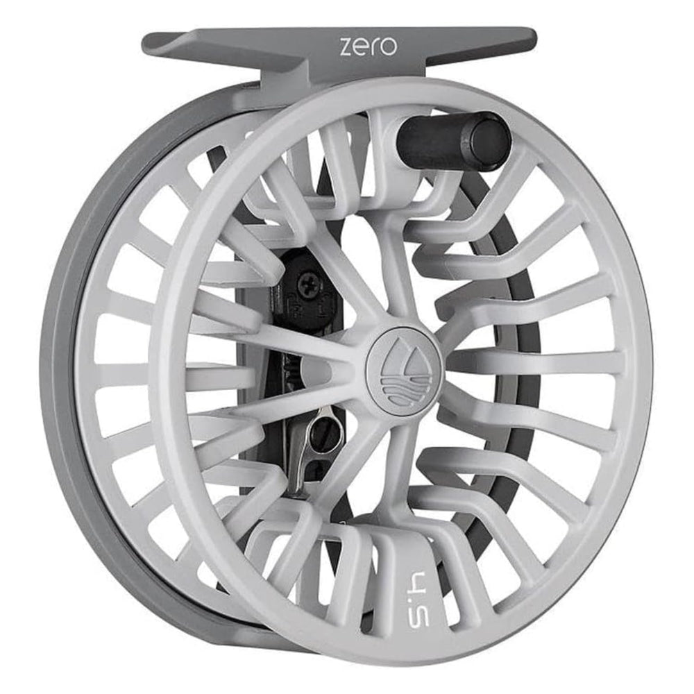 Redington ZERO reel close-up highlighting lightweight trout-ready design.