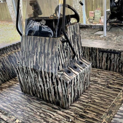 Redleg Camo laser-cut 10mil Mylar stencils enable precise camouflage patterns.