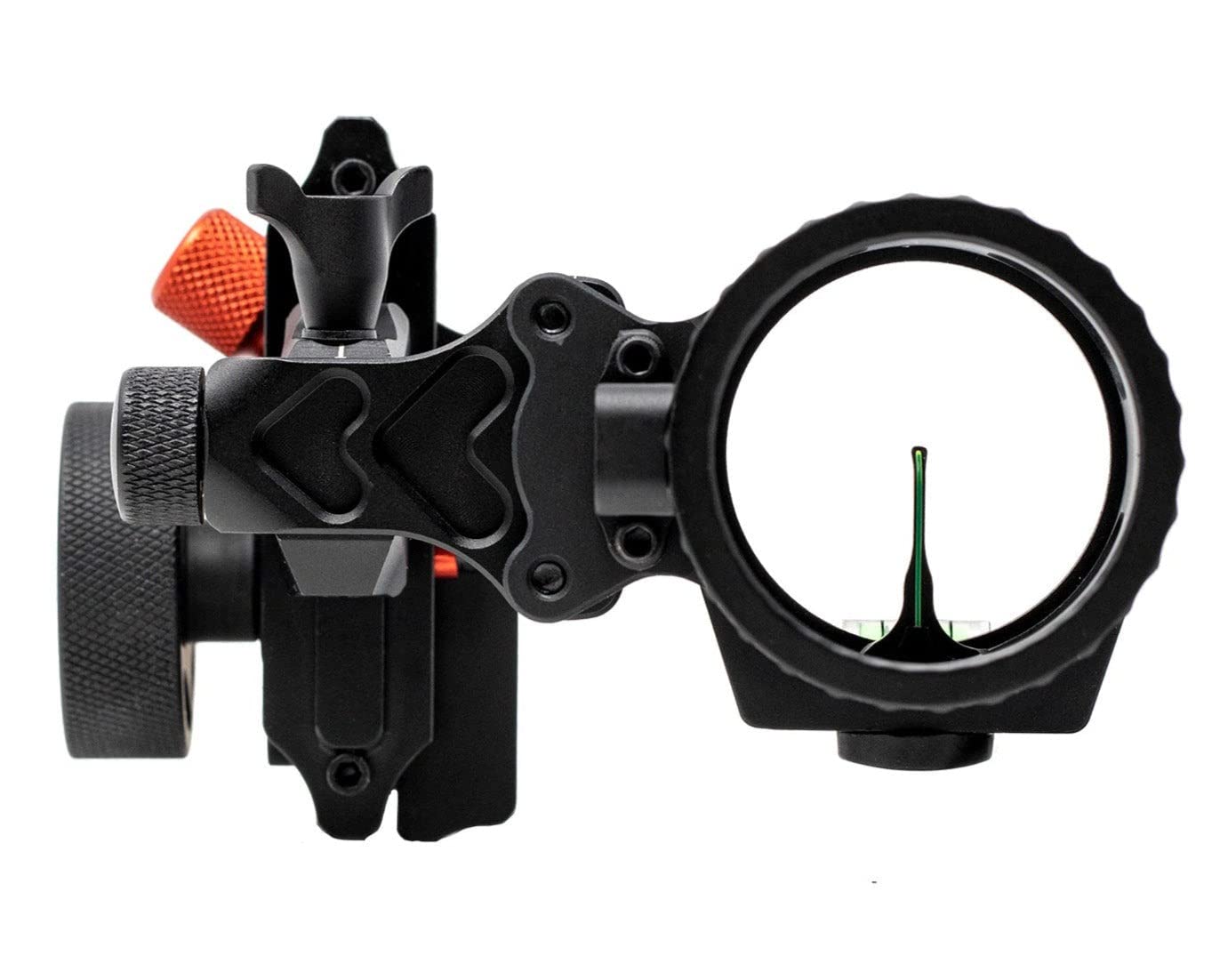 Redline RL-1 enclosed fiber optic ring and single pin for precise aiming