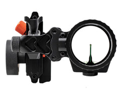 Redline RL-1 enclosed fiber optic ring and single pin for precise aiming