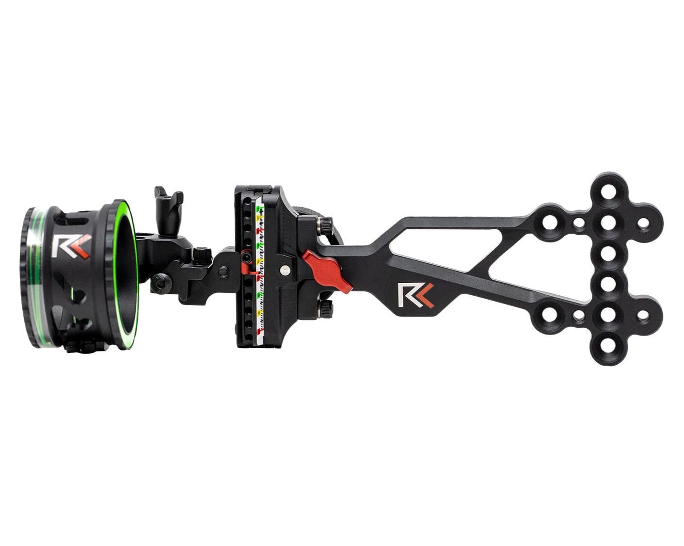 REDLINE RL-2 adjustment knob and bubble level support precise windage on hunts
