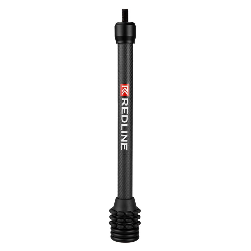 Redline stabilizer 10-inch with adjustable weights for steadier field shots.