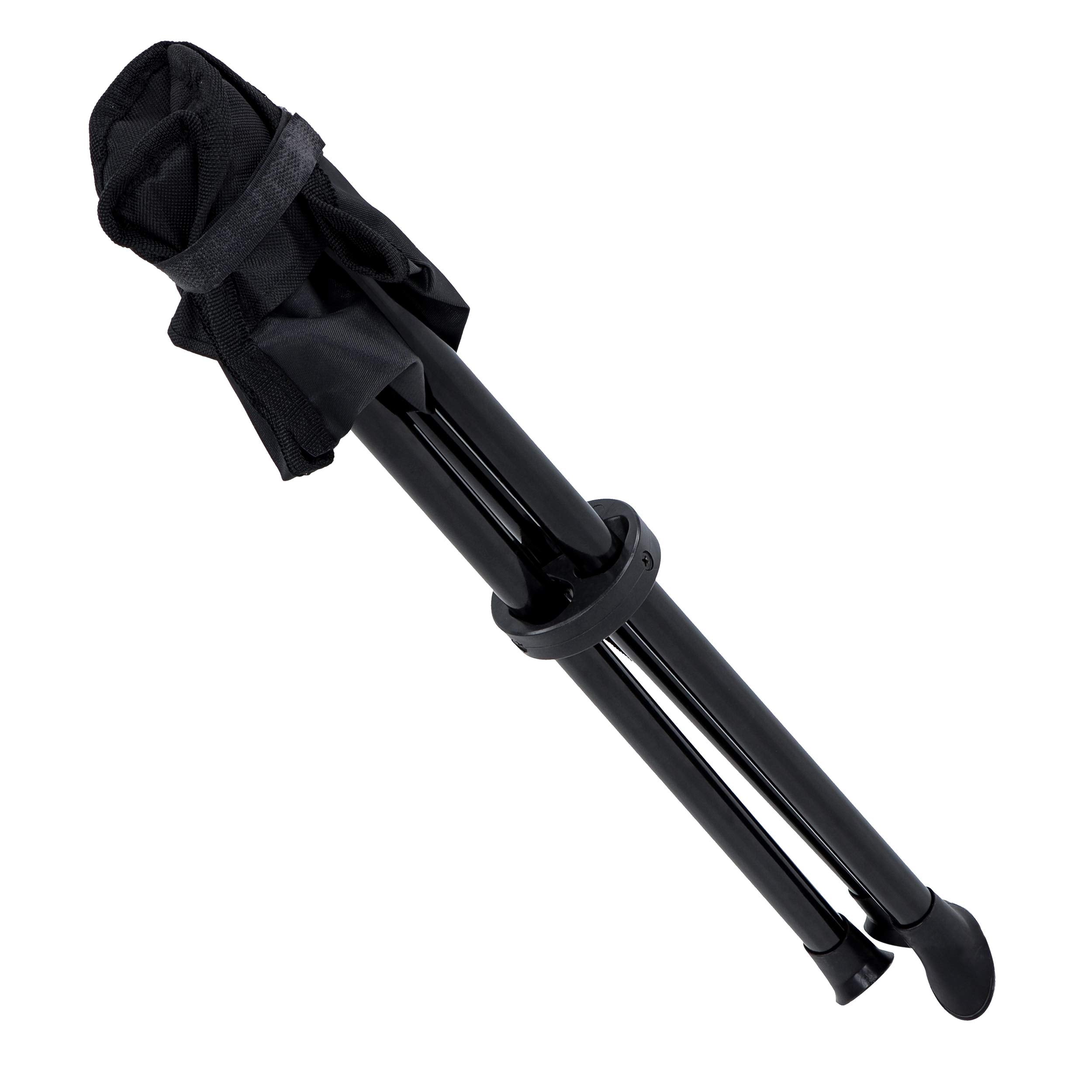 Redneck Convent RC folding tripod stool with travel bag for lightweight trips.