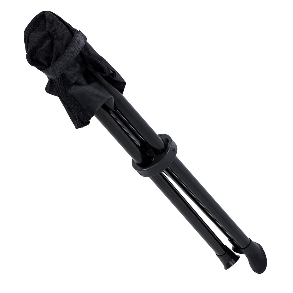Redneck Convent RC folding tripod stool with travel bag for lightweight trips.