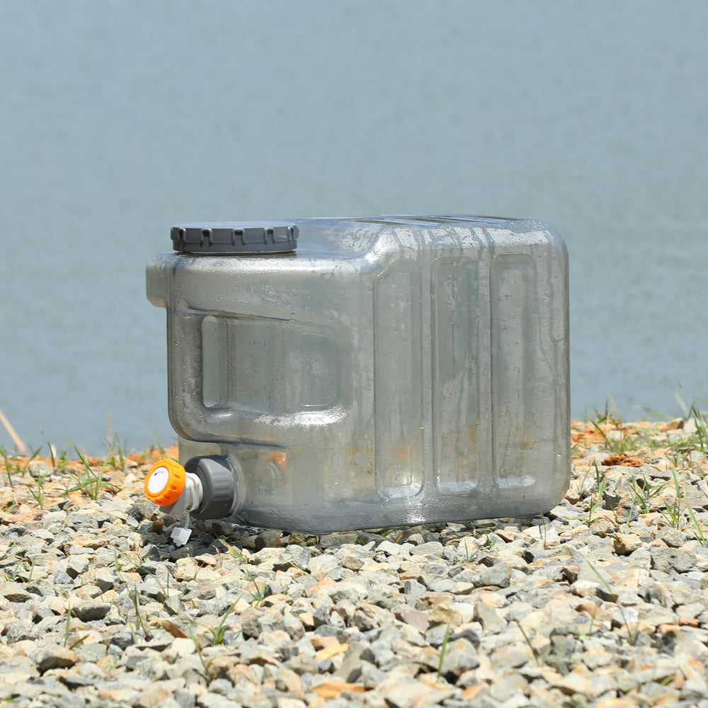 RedSwing camping and hiking water container ready for travel.