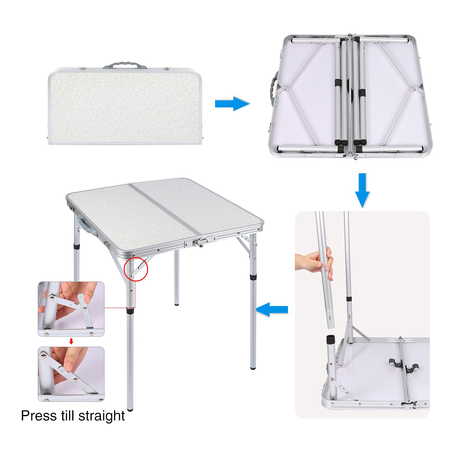 RedSwing compact pack size fits car trunk or backpack