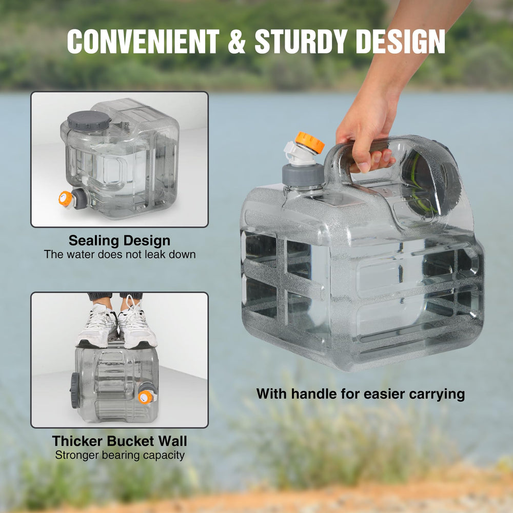 RedSwing food-grade PC water bucket keeps water clean and odor-free.