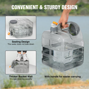 RedSwing food-grade PC water container keeps water clean and odor-free.