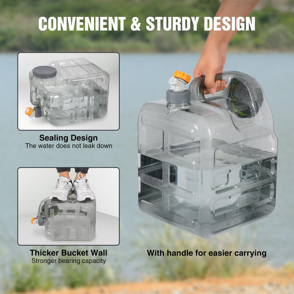 RedSwing food-grade PC water container keeps water clean and odor-free.