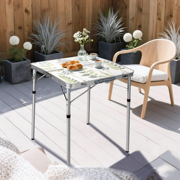 RedSwing table suitable for camping, beach, picnics, and indoor use.