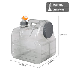 RedSwing portable water container with handle for easy camping transport.