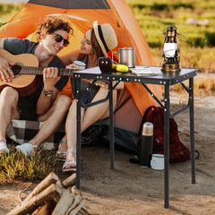 RedSwing aluminum-frame setup shows quick, tool-free assembly.