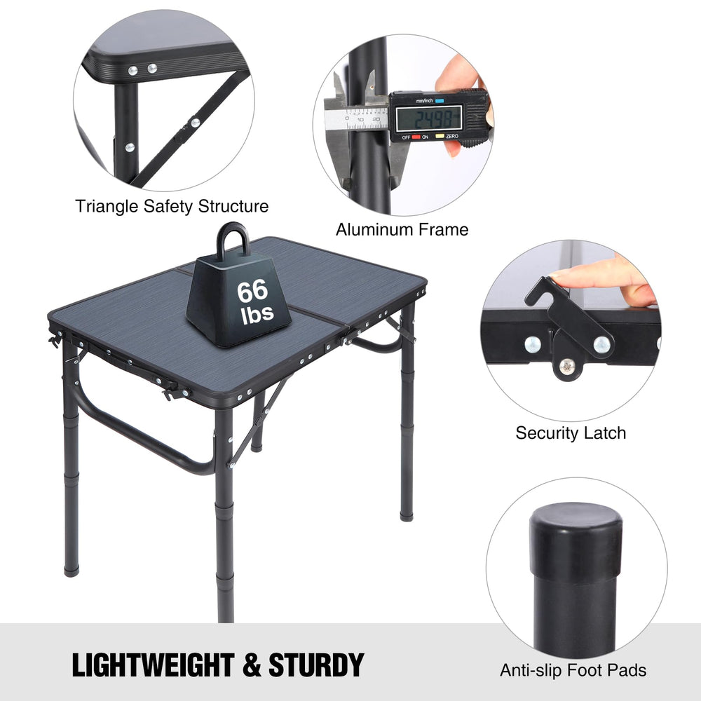 RedSwing U-shaped support and latch improve stability on varied terrain.