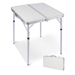 RedSwing small square folding table top detail for sturdy outdoor use