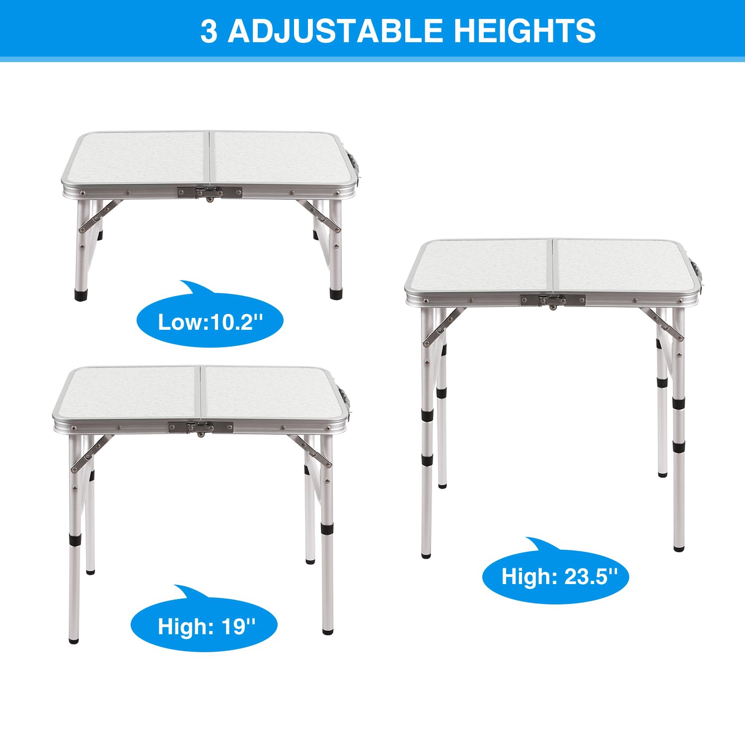 RedSwing open-table setup on campsite demonstrates portable camping convenience.