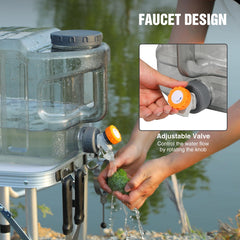 RedSwing water container with faucet showing leak-proof design.