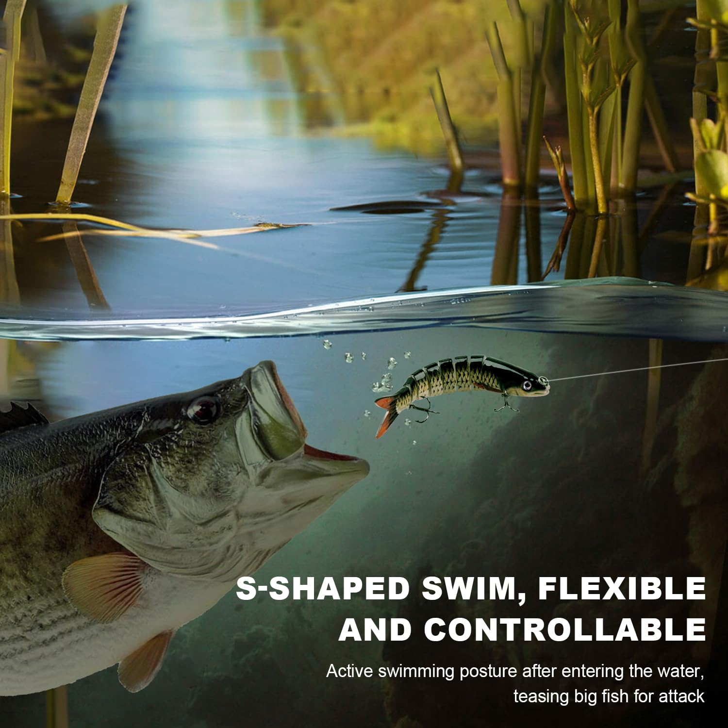 ReeMoo swimbait designed for long-distance casting