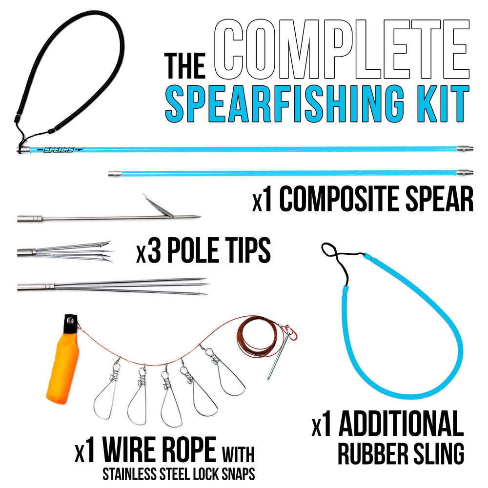 Reef Sling Spears 3-tip paralyzer enables precise targeting in reef environments