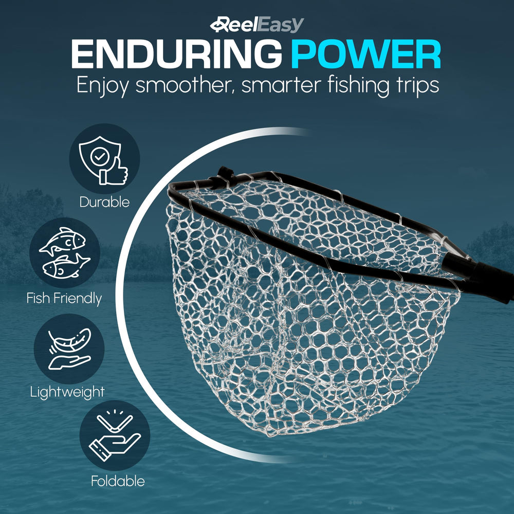 Net folded compactly for easy storage