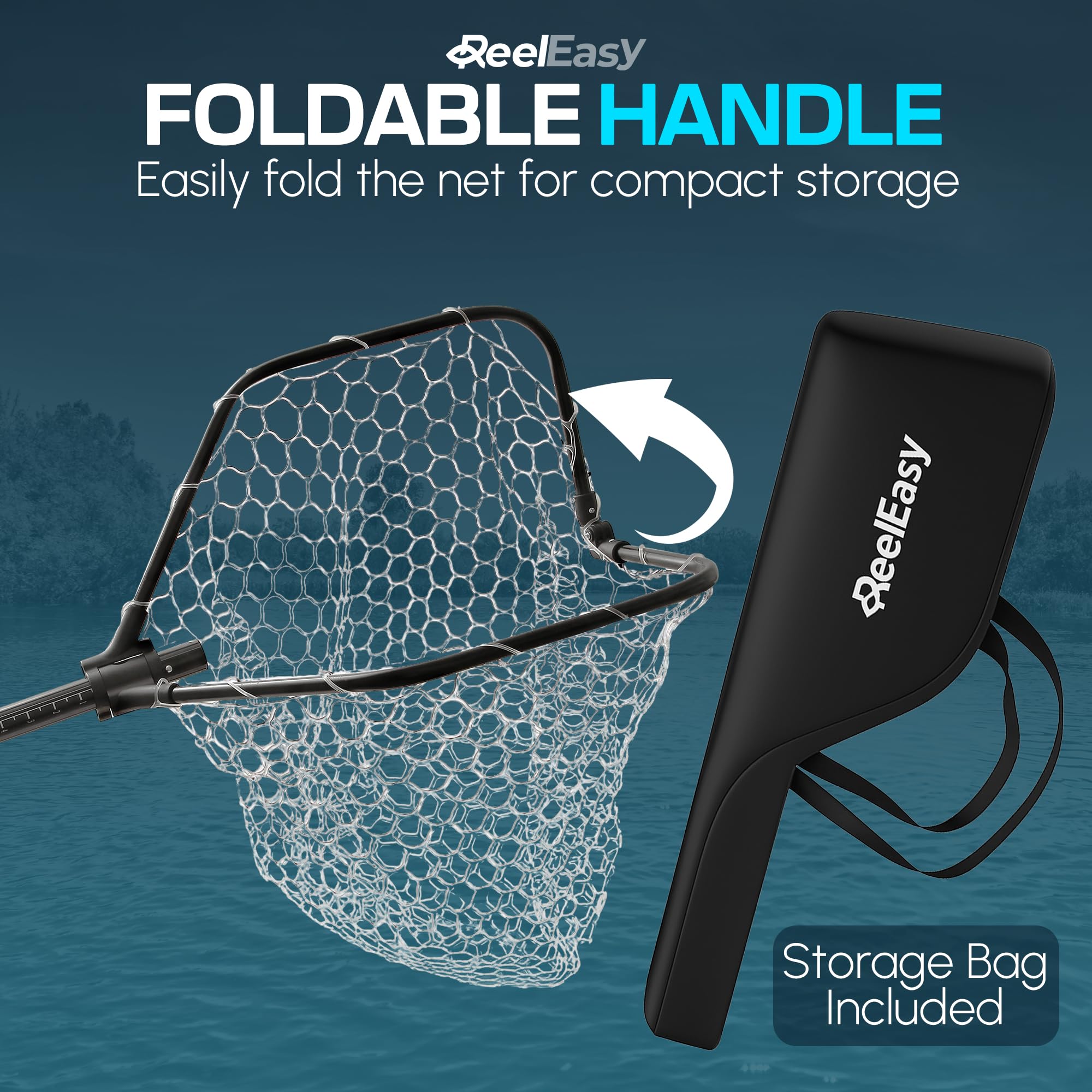 Close-up of tangle-free silicone mesh for fish-friendly use