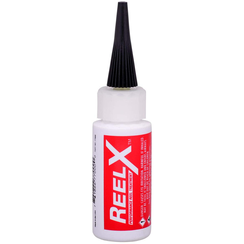 ReelX Fishing Reel Lubricant 1 oz bottle - front view