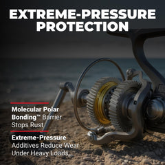 ReelX polar bonding technology protecting metal parts during use.