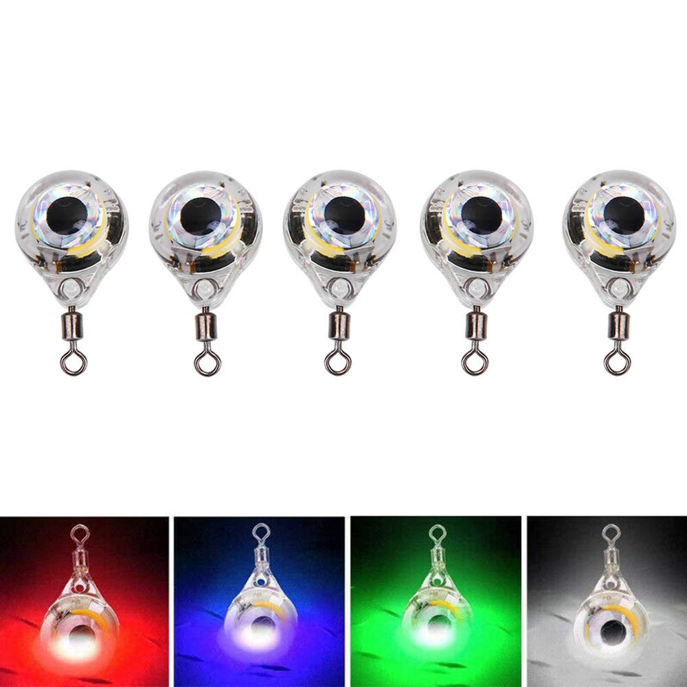 Refeng white flash light clearly marks your lure for daytime use