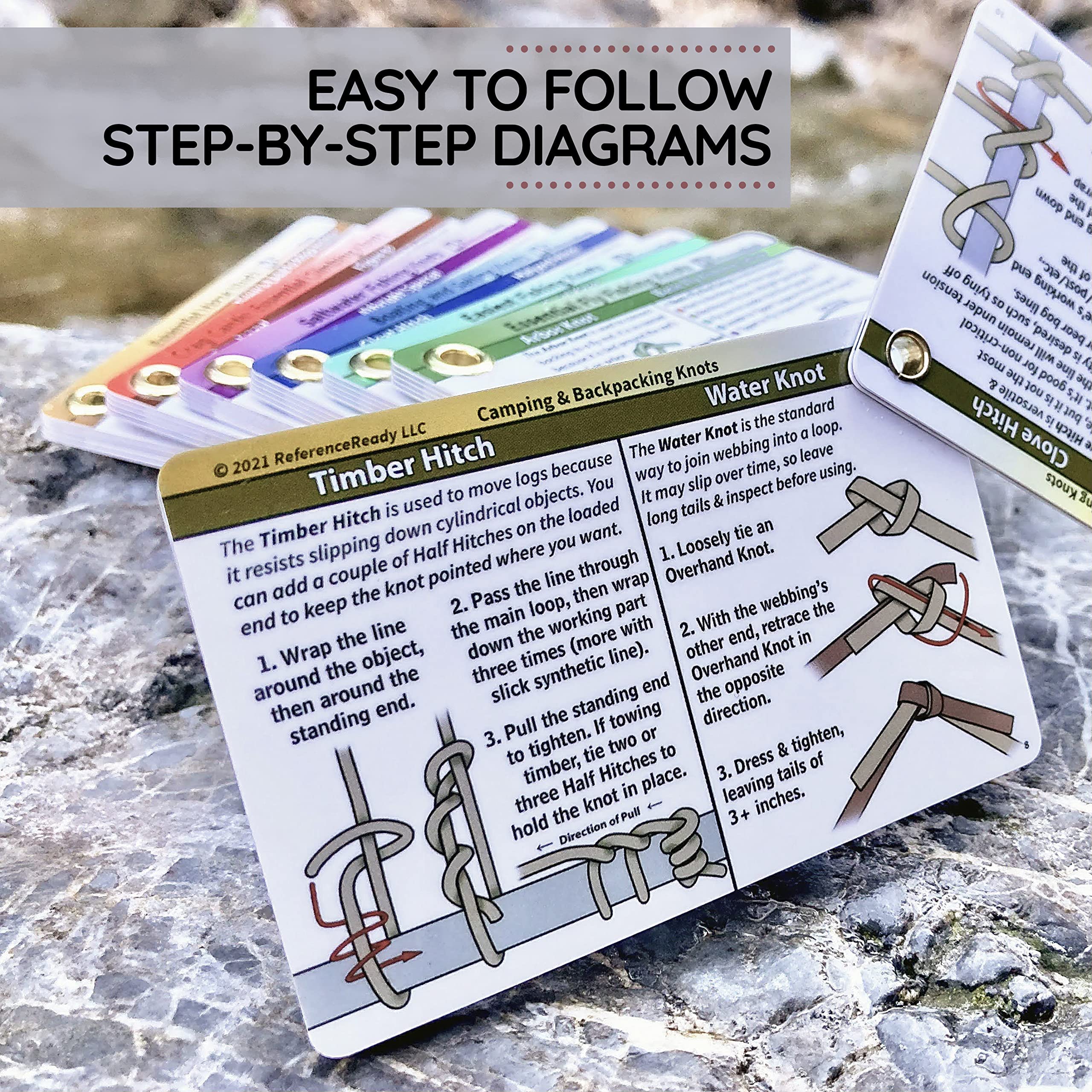 Crag Cards essential climbing knots