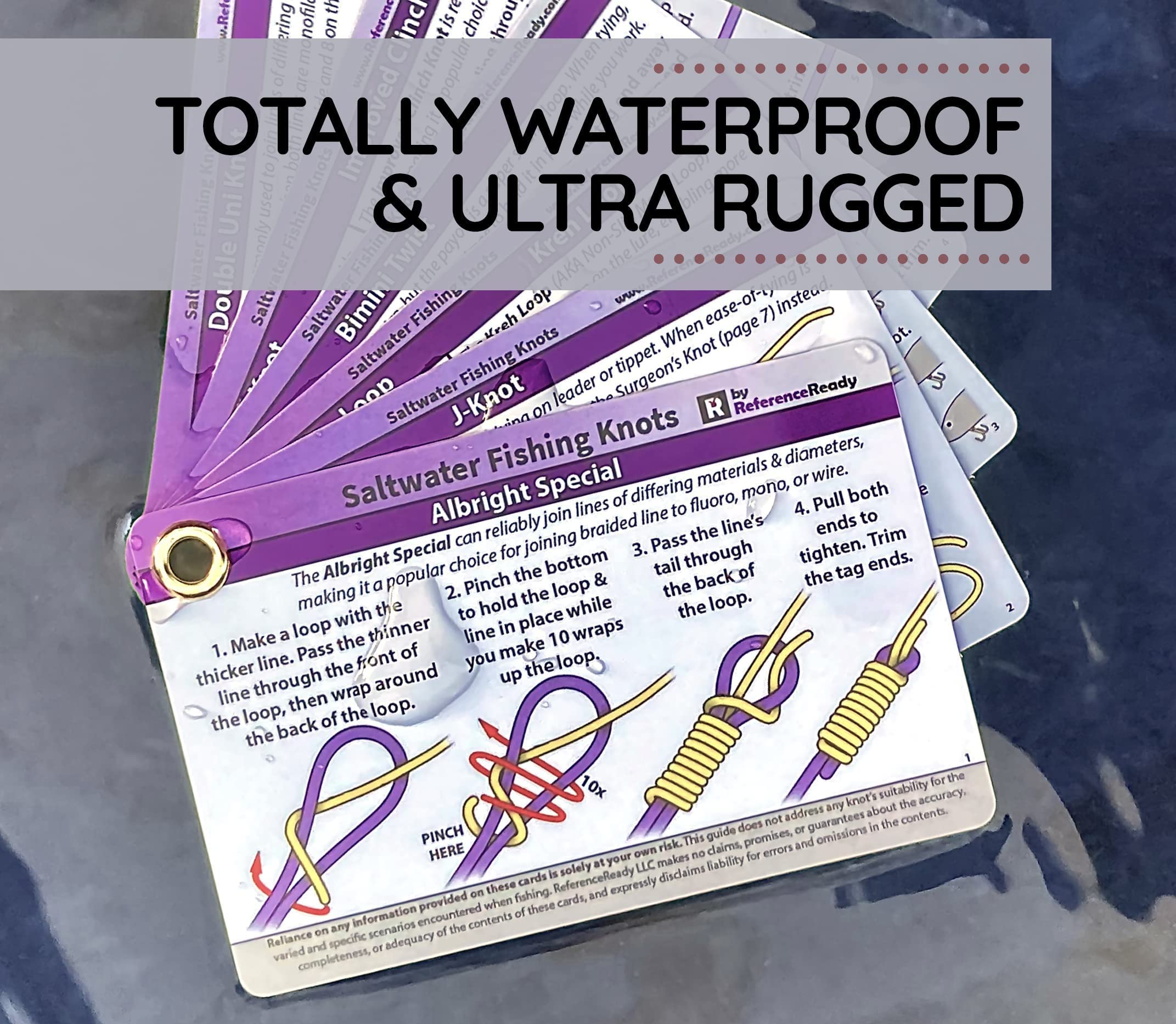 Saltwater knots card set