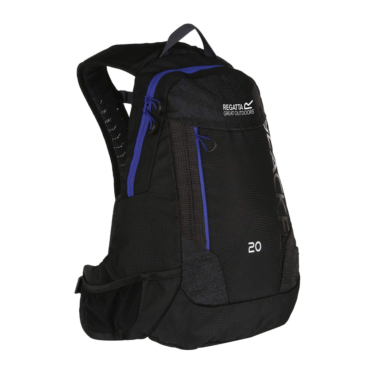 Regatta Blackfell III hydration backpack with 20L capacity and reflective panels for low-light visibility.