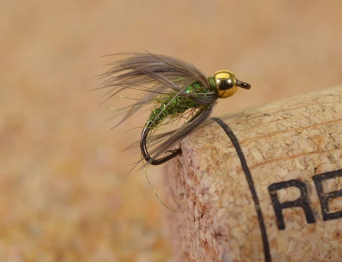 Region Fishing 12-flies beadhead caddis pupa pack for versatile trout fishing