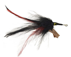 Region Fishing Black Death saltwater fly with epoxy head for lifelike swimming action