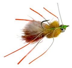 Region Fishing Cathy's Fleeing Crab Fly package with saltwater-ready design.