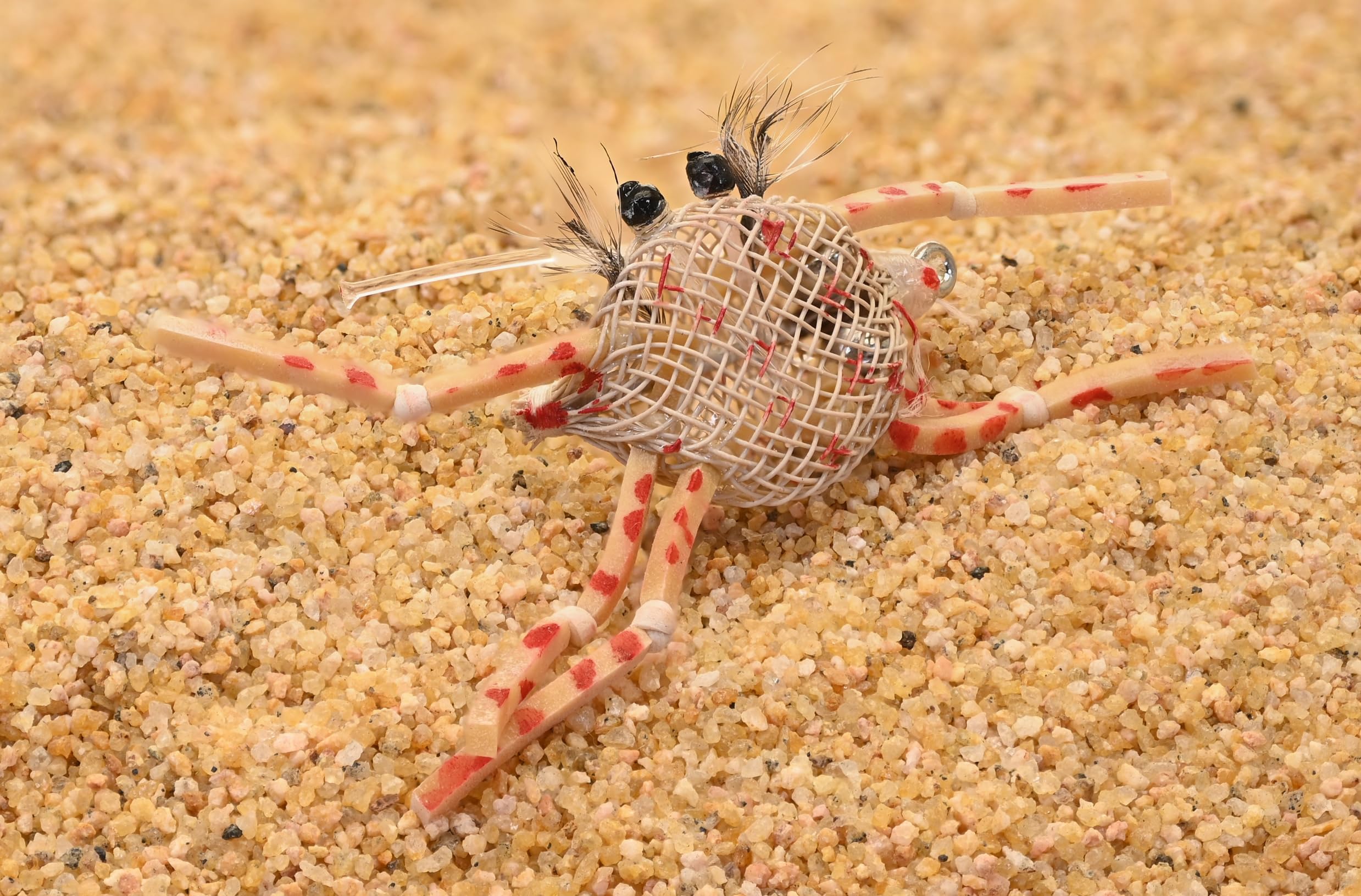 Region Fishing Flexo Crab Fly olive, effective redfish inshore presentations.