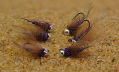 Region Fishing hanak-hook-euro-nymph-tied-pattern demonstrates durable jig head and precise hook up.