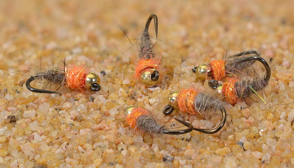 Region Fishing hare’s ear jig on a barbless Hanak hook, easy release and penetration