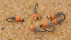 Region Fishing hare’s ear jig on a barbless Hanak hook, easy release and penetration