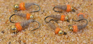 Region Fishing hot spot orange color enhances lure contrast for trout targeting