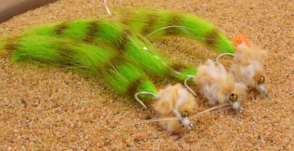 Region Fishing Kwan Green saltwater fly hand-tied detail showcases durability