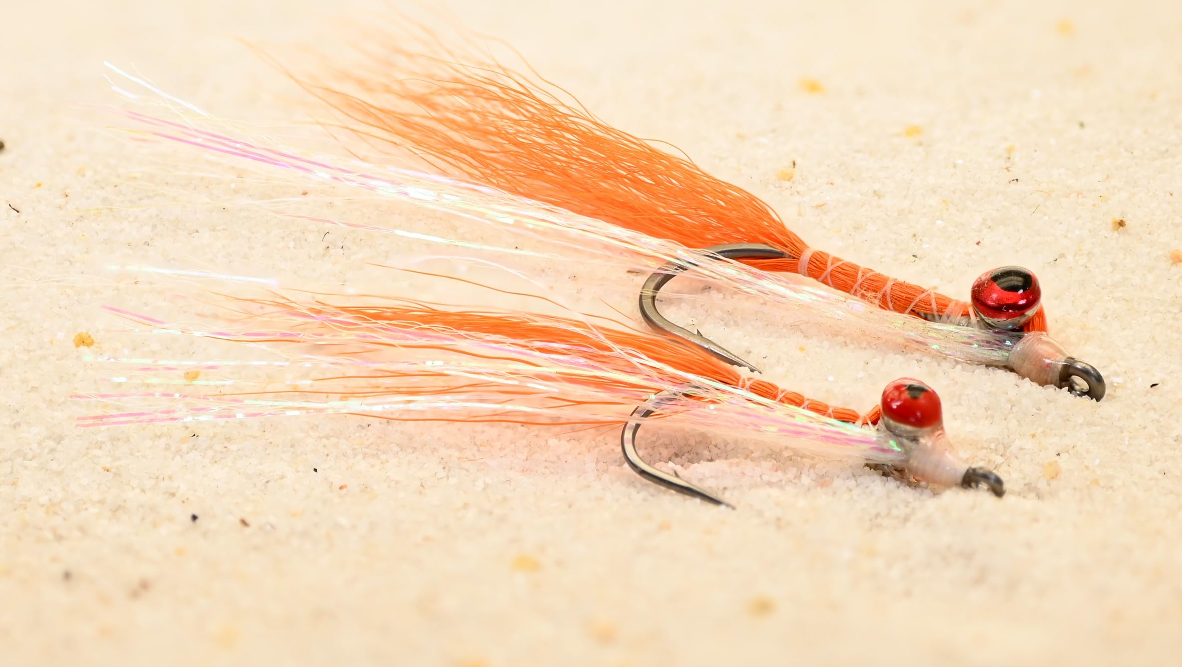Region Fishing Mustad Duratin Hook Clouser Minnow tied for saltwater durability.