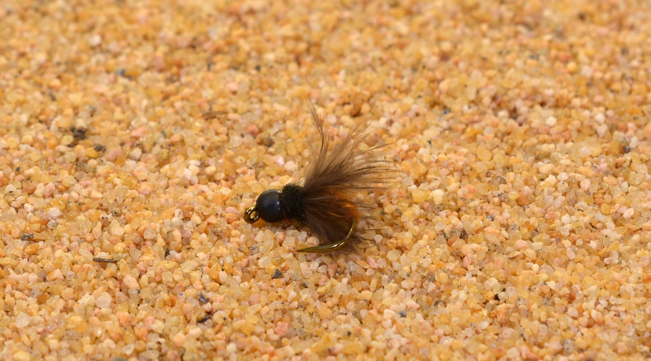 Region Fishing October Caddis Emerger Soft Hackle on Mustad #12 ideal for versatile nymphing