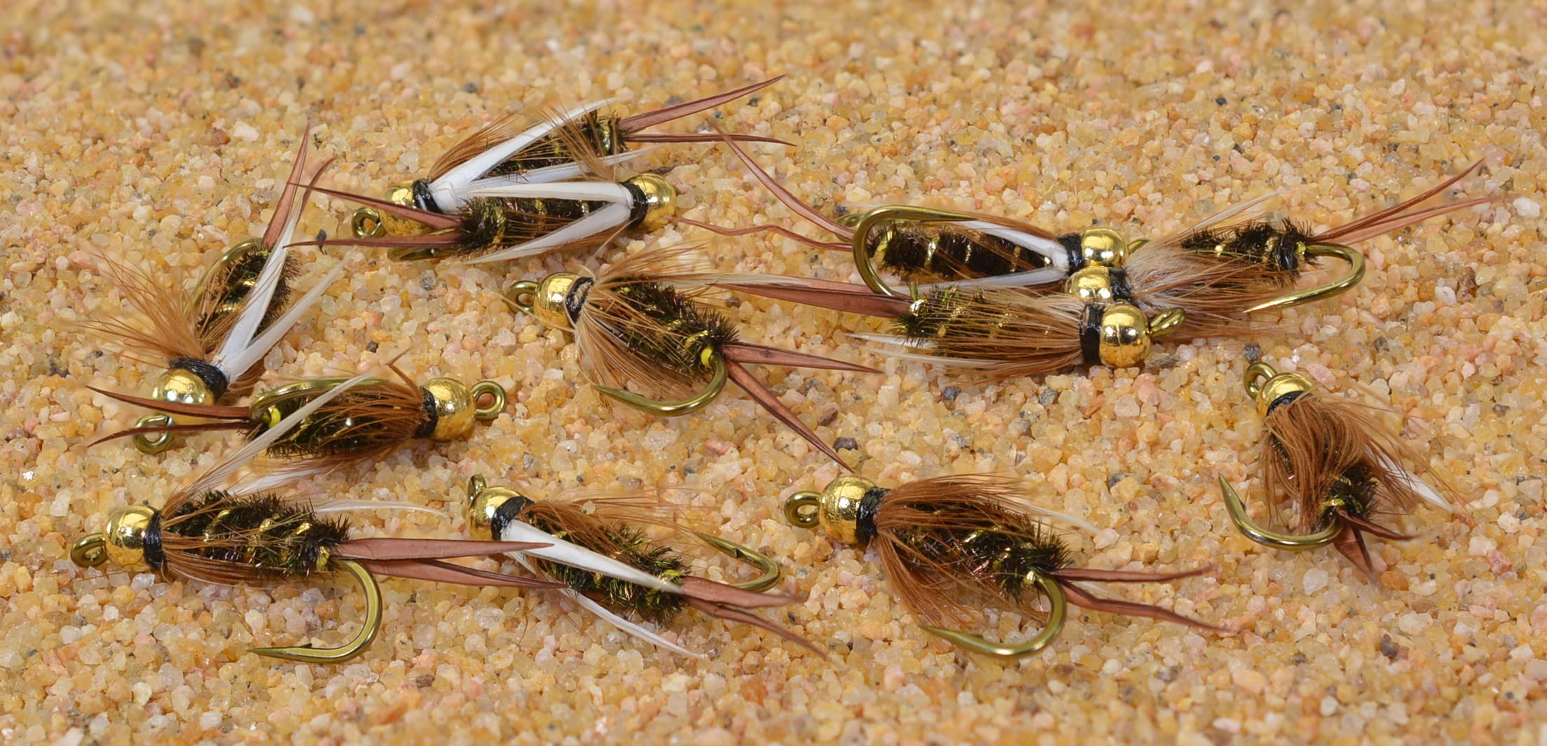 Region Fishing Prince Nymph tied on Mustad hook for durable, reliable casting